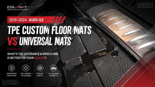 Audi Q3 Floor Mats & Floor Liners (2019–2024) – Custom Fit TPE All Weather Protection
