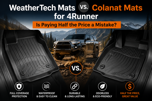 WeatherTech Mats vs. Colanat Mats for 4Runner — Is Paying Half the Price a Mistake?
