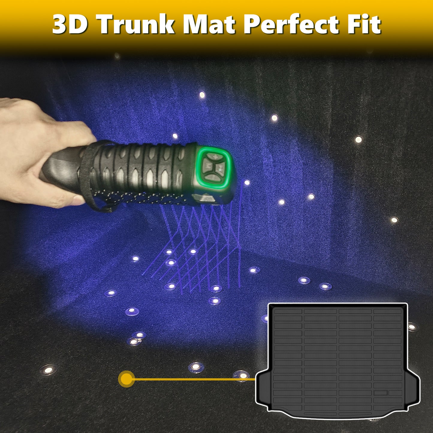 Fit for 2025 MINI Countryman Custom Pattern Floor Mats / Cargo / Seatback Mat Full Set