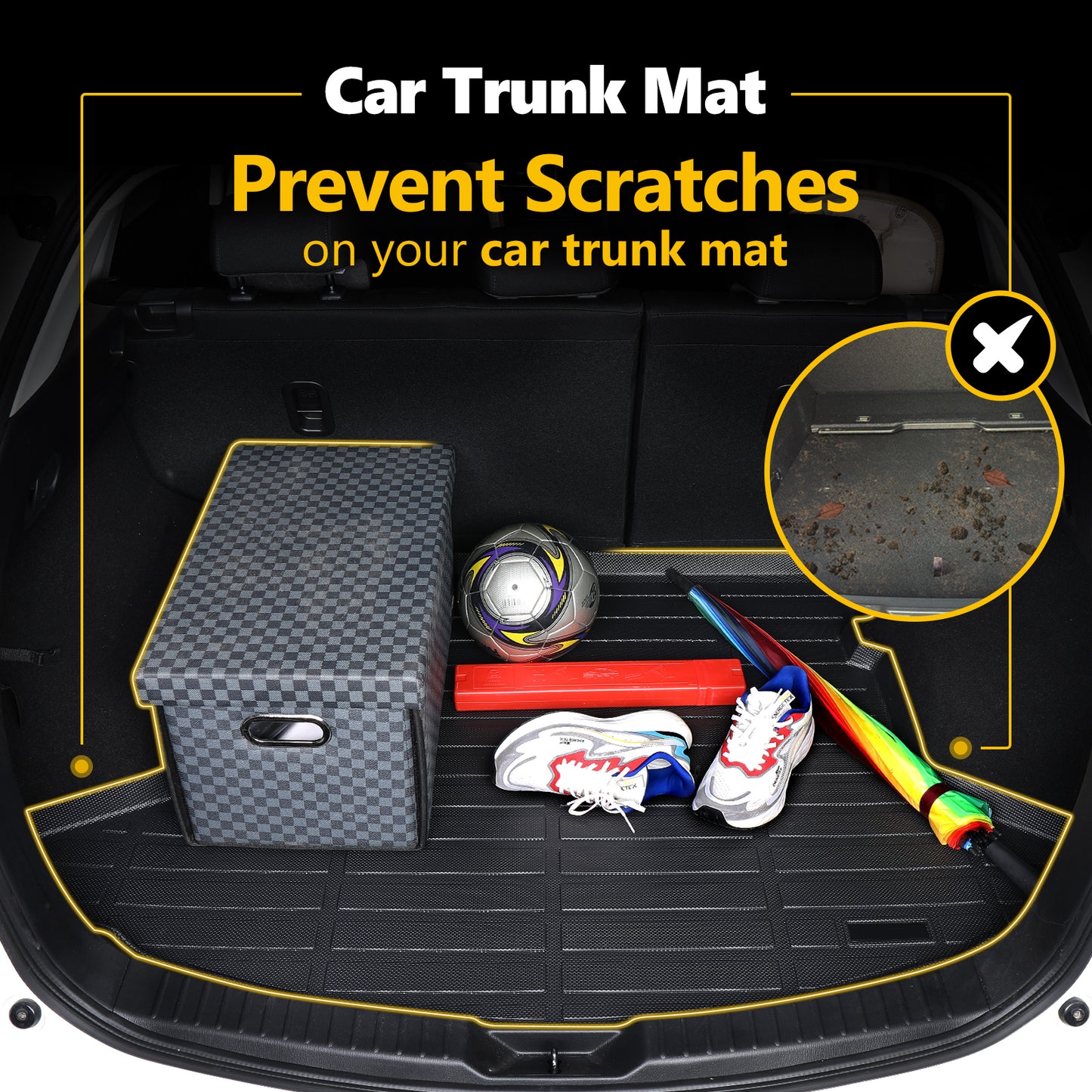 Fit for 2025 MINI Countryman Custom Pattern Floor Mats / Cargo / Seatback Mat Full Set