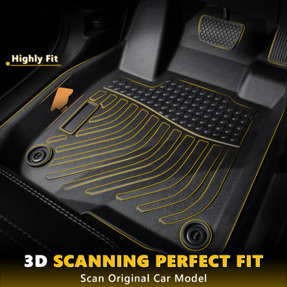 Fit for 2022-2024 Kia Carnival 8 Full Set Floor Mats All Weather Car Mats