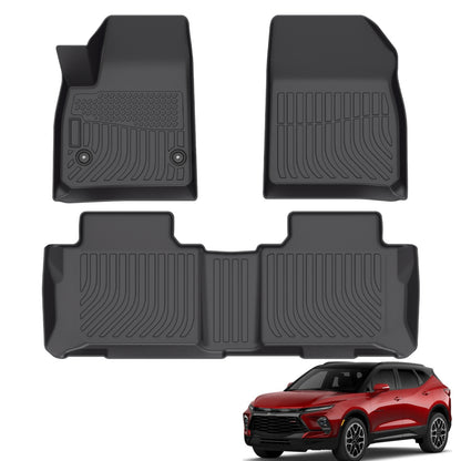 Fit for 2019-2026 Chevrolet Blazer Floor Mats | All Weather TPE Mats