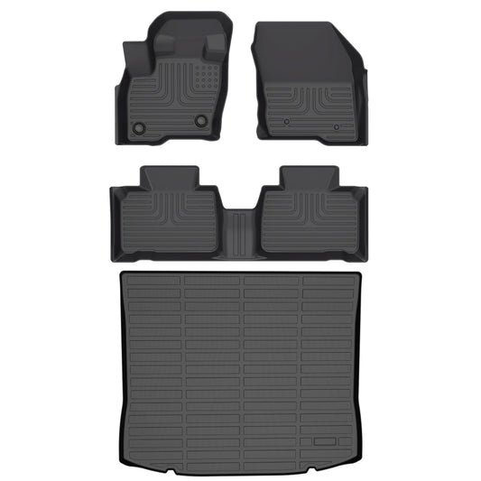 Fit for 2015-2024 Ford Edge Floor Mats – Custom Fit All-Weather TPE Liner | Full Set