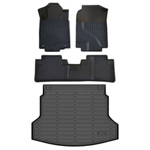 Fit for 2012-2016 Honda CR-V Car Mats Full Set Waterproof Anti-Slip Front & Rear 2nd Seat & Cargo Liner Trunk Mat