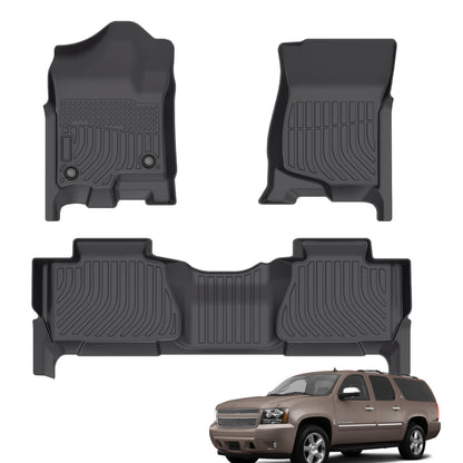 Fit for 2007-2014 Chevrolet Tahoe Floor Mats | All Weather TPE Mats