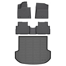 Fit for 2021-2023 Hyundai Santa FE Car Floor Mats All Weather Cargo Liners Accessories 3D TPE Odorless Floor Mat