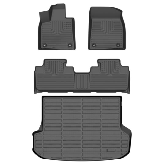 Fit for 2016-2022 Lexus RX Car Mats Full Set Waterproof Anti-Slip Front & Rear 2nd Seat & Cargo Liner Trunk Mat