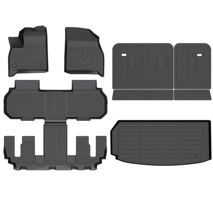 Fit for 2025 Buick Enclave Floor Mats+Cargo Liner+Back Seat Mat Full Set of All Weather Car Mats