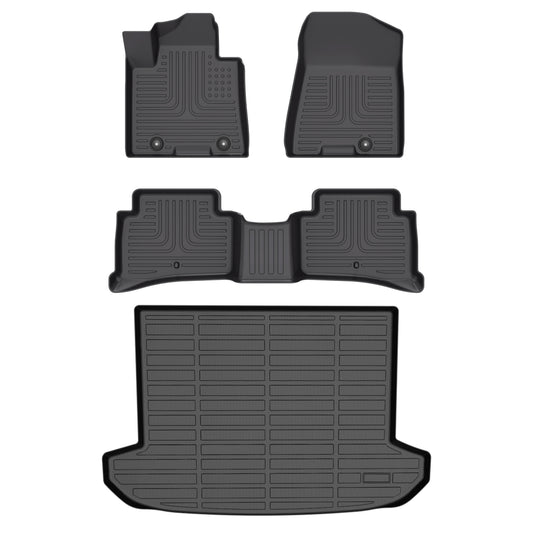 Fit for 2017-2022 Kia Sportage Floor Mats Full Set All Weather TPE Cargo Liner ,TPE Eco-friendly Material