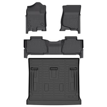 Fit for 2007-2014 Chevrolet Tahoe Floor Mats Full Set Waterproof Anti-Slip Cargo Liner Trunk Mat