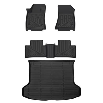 Fit for 2019-2025 Infiniti QX50 Floor Mats Full Set Custom Fit All Weather TPE Liners