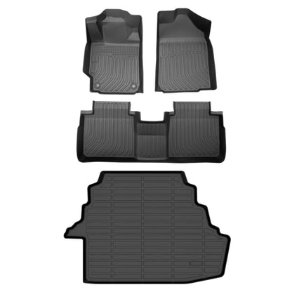 Fit for 2007-2011 Toyota Camry Full Set Floor Mats Waterproof Cargo liner