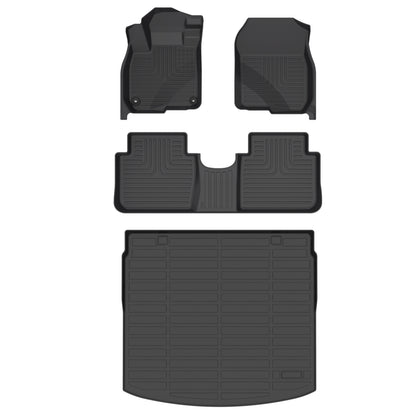 Fit for 2017-2022 Honda CR-V Floor Mats Top Set | All Weather Full Set TPE Mats