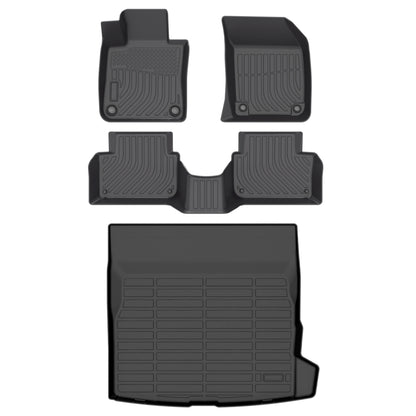 Fit for 2019-2025 Volvo S60 Floor Mats | All Weather Full Set TPE Mats