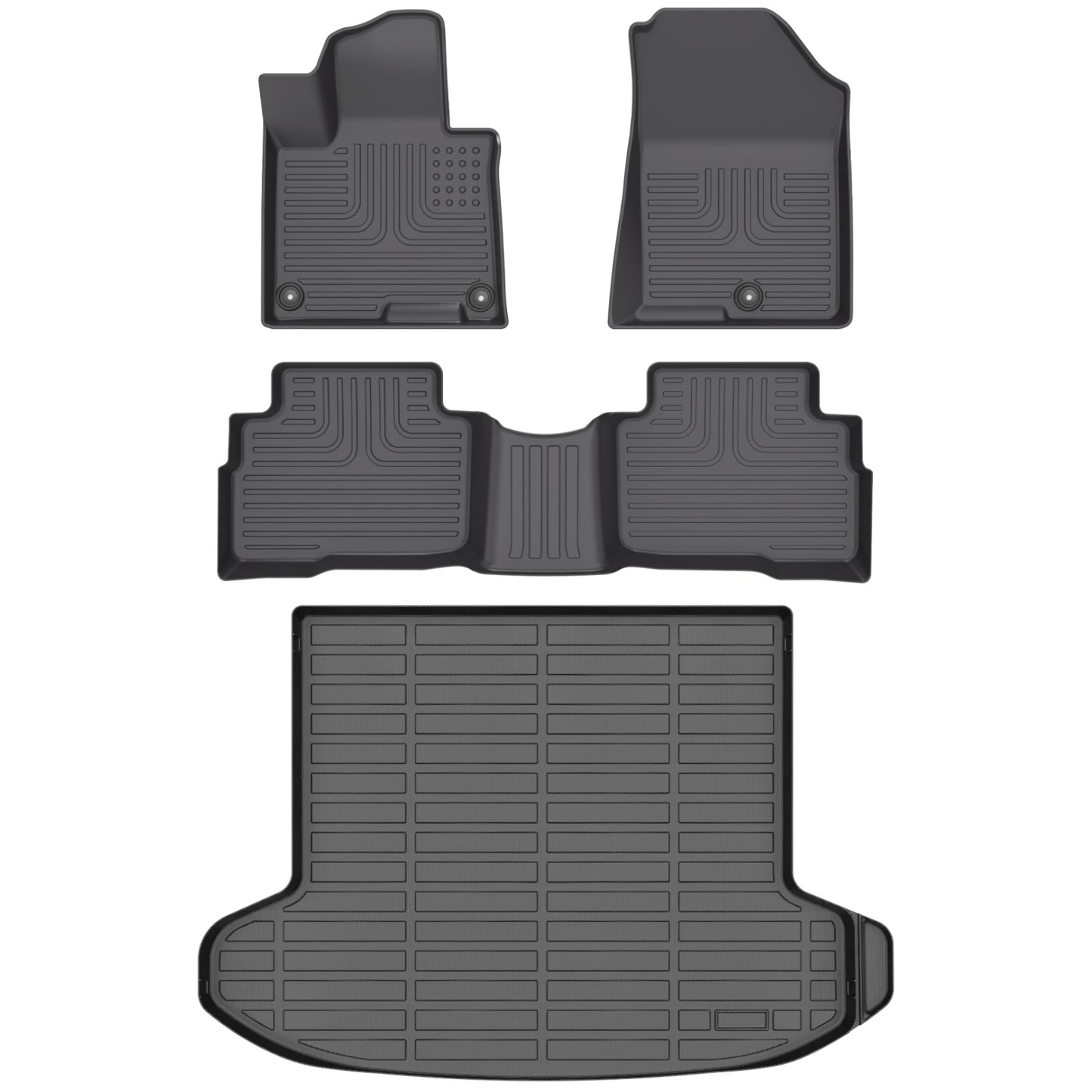 Fit for 2023-2025 Kia Sportage Hybrid Custom Pattern Car Mats Full Set