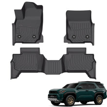 Fit for 2025 Toyota 4Runner Floor Mats | All Weather TPE Mats