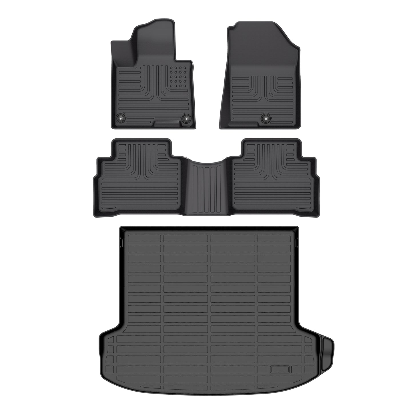 Fit for 2026 Kia Sportage Floor Mats Full Set Waterproof Anti-Slip Cargo Liner Trunk Mat