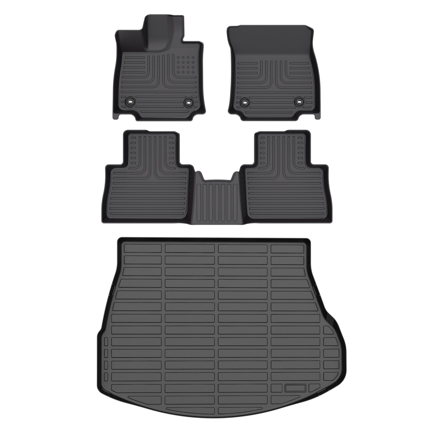 Fit for 2022-2025 Lexus NX Floor Mats Full Set Custom Fit Floor Liners TPE Car Mats Set