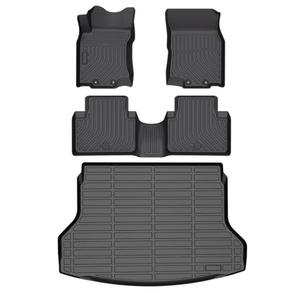 Fit for 2014-2020 Nissan Rogue Full Set Floor Mats All Weather Car Carpets Truck Liner Foot Mats