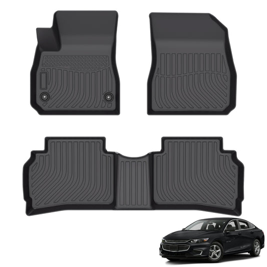 Fit for 2017-2025 Chevrolet Malibu Floor Mats | All Weather TPE Mats
