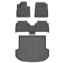 Fit for 2021-2023 Hyundai Santa FE Hybrid Floor Mats Full Set Automotive Liners for Cars Truck SUV