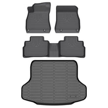 Fit for 2020-2024 Nissan Sentra Full Set Floor Mats | Custom Fit TPE All Weather Liners | Heavy Duty Car Floor Protection