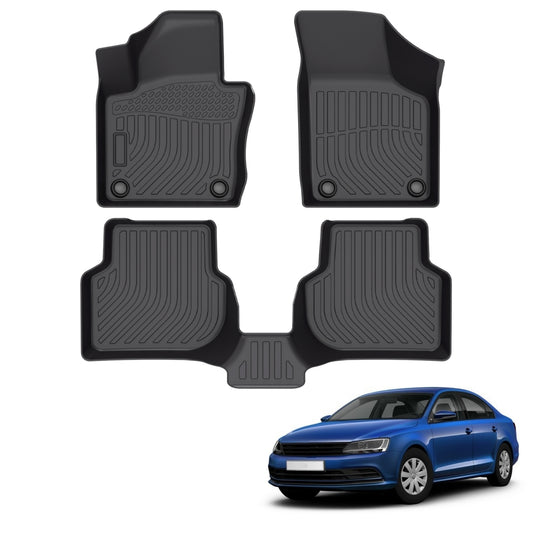Fit for 2011-2018 Volkswagen Jetta Floor Mats | All Weather TPE Mats