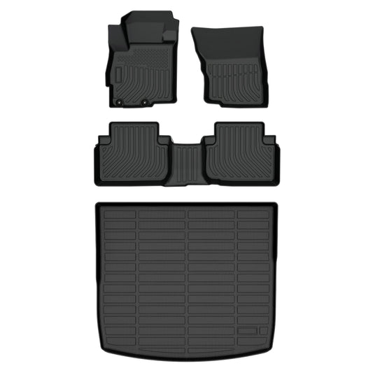 Fit for 2022-2025 Mitsubishi Eclipse Cross Full Set Floor Mats All-Weather TPE Floor Liners
