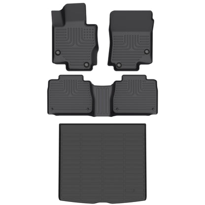 Fit for 2020-2024 Mercedes Benz GLE Custom Pattern Car Mats Full Set ，Front Rear Floor Liners