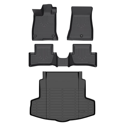 Fit for 2021-2025 Acura TLX All Weather Floor Mats Full Set Trunk Mats