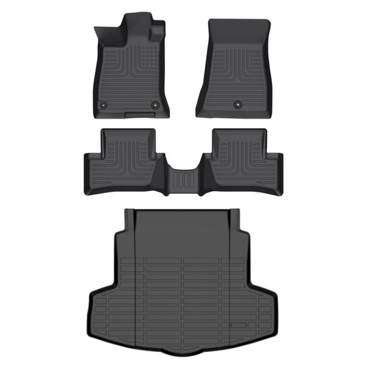 Fit for 2021-2025 Acura TLX All Weather Floor Mats Full Set Trunk Mats