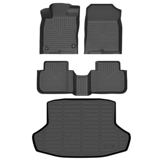 Fit for 2022-2025 Honda Civic Sedan Floor Mat Full Set All Weather Car Floor Mats & Cargo Liner