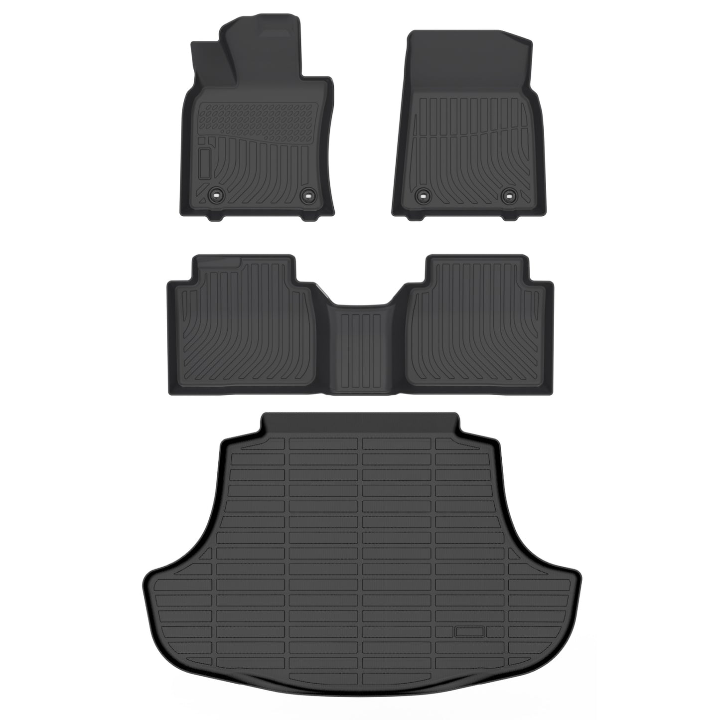 Fit for 2019-2024 Lexus ES Floor Mats | All Weather TPE Mats