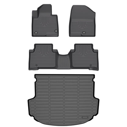 Fit for 2013-2018 Hyundai Santa FE Sport Car Mat Full Set All Weather Car Floor Mats & Cargo Liner