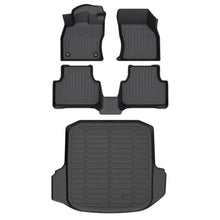 Fit for 2019-2025 Volkswagen Jetta Floor Mats Full Set All Weather Fit Floor Liners Water-Resistant Floor Protection