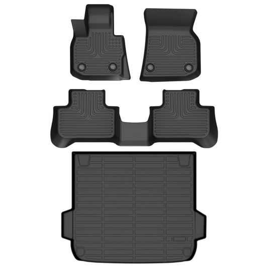 Fit for 2019-2025 BMW X4 Custom Pattern Car Mats Full Set TPE Car Mat ，Rugs fo Trunk Carpet for X4 Automotive Accessories