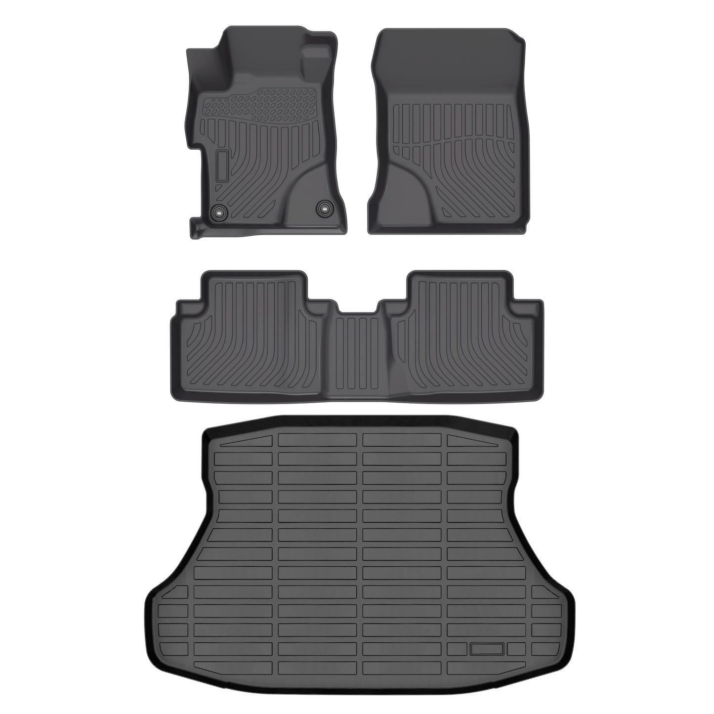 Fit for 2012-2015 Honda Civic Full Set Floor Mats Best Floor Mats 3d Floor Mats