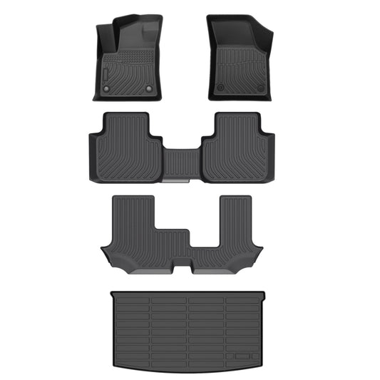 Fit for 2018-2025 Volkswagen Atlas Floor Mats | All Weather TPE Mats