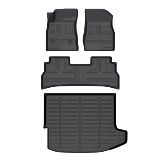 Fit for 2024 Chevrolet Trax Full Set Floor Mats All-weather Mat Car Floor Liner